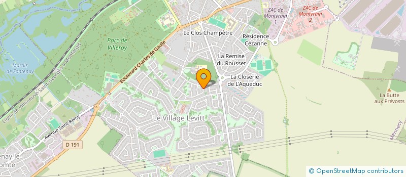 localisation de l'entreprise S.T.L à SAINT-FARGEAU-PONTHIERRY