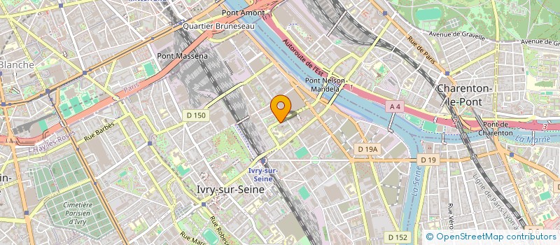 localisation de l'entreprise S T L B  IVRY-SUR-SEINE