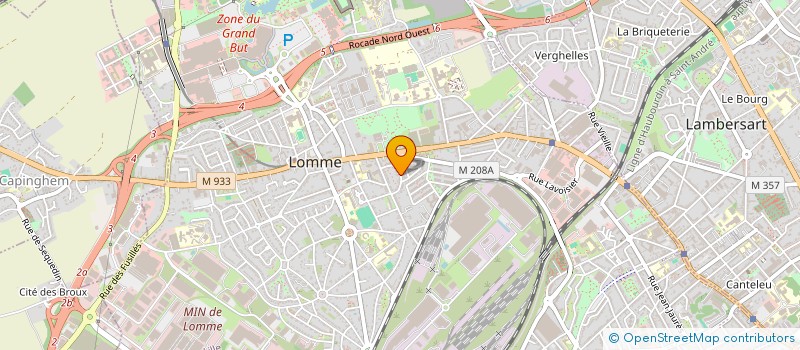 localisation de l'entreprise S.T.L.C. SOCIETE DE TRANSPORT LIVRAISONS ET COURSES à LILLE