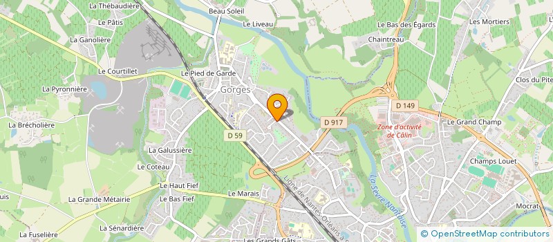 localisation de l'entreprise S T L S  SAINT-LUMINE-DE-CLISSON