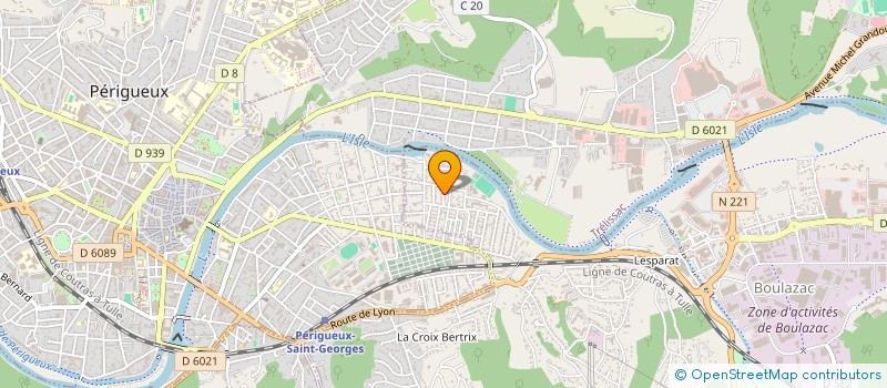 localisation de l'entreprise S T L S à TRELISSAC