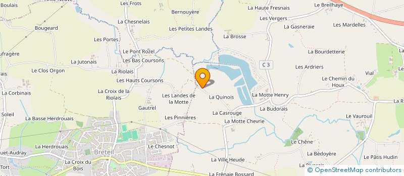 localisation de l'entreprise S.T.M. à SAINT-GILLES
