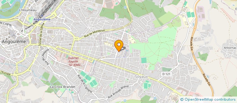 localisation de l'entreprise S.T.M  SOYAUX