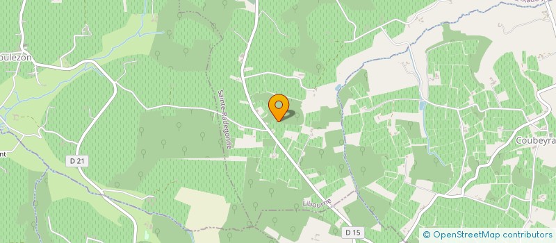 localisation de l'entreprise S.T. & MFG COMMUNICATION  LES SALLES-DE-CASTILLON