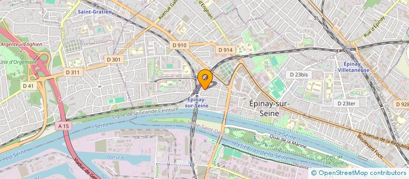 localisation de l'entreprise S.T. MINI PRICE à EPINAY-SUR-SEINE