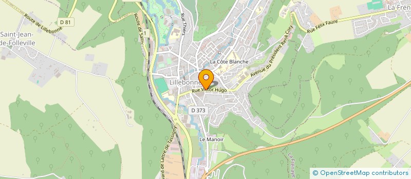 localisation de l'entreprise S.T.N. SOCIETE TUYAUTERIE NORMANDE à LILLEBONNE