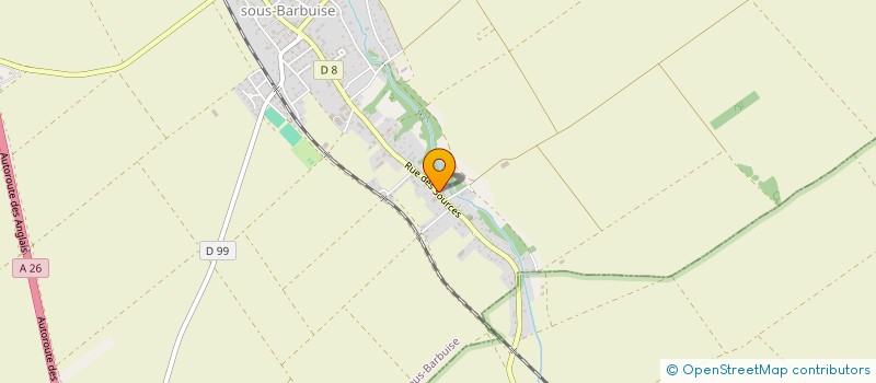 localisation de l'entreprise S.T.P.  CHARMONT-SOUS-BARBUISE