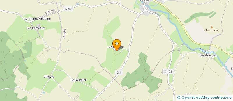 localisation de l'entreprise S.T.P.P.E. à LEUGNY