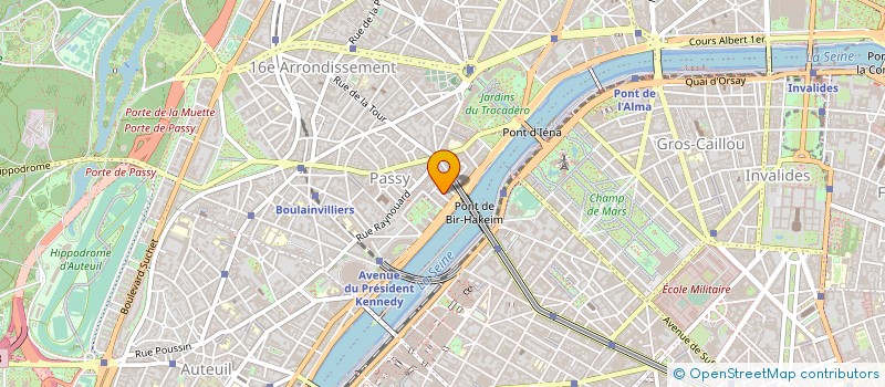 localisation de l'entreprise S.T.POULAGE  PARIS