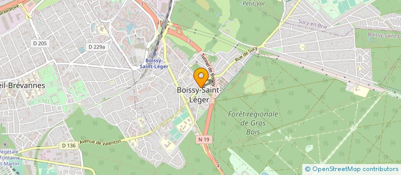 localisation de l'entreprise S T R C à BOISSY-SAINT-LEGER