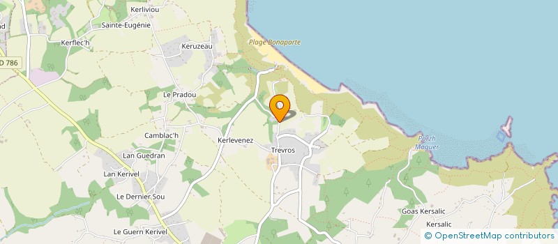 localisation de l'entreprise S.T.R.I.I  PLOUHA