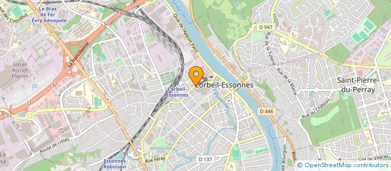 localisation de l'entreprise S T R (SERVICES TRAVAUX RAVALEMENT) à CORBEIL-ESSONNES