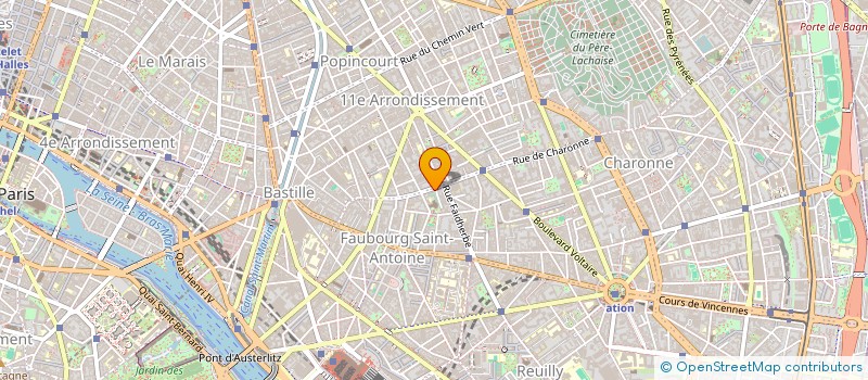 localisation de l'entreprise S.T.S.I. à PARIS