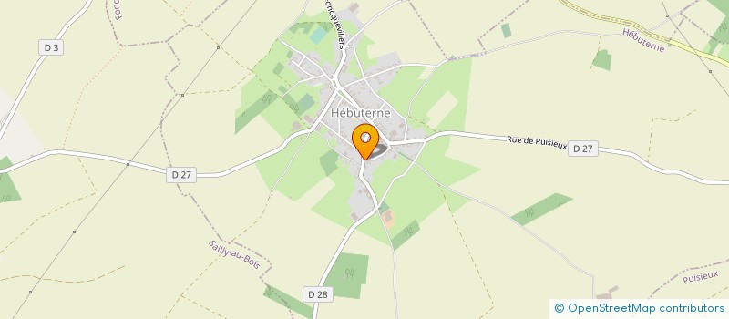 localisation de l'entreprise S.T.S. PRO  HEBUTERNE