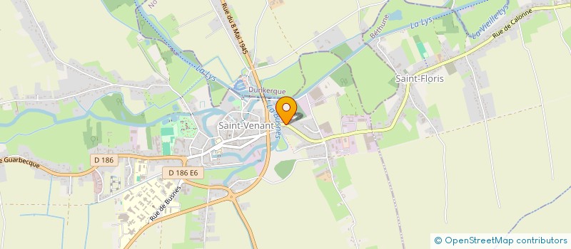 localisation de l'entreprise S.T.S.V  SAINT-VENANT