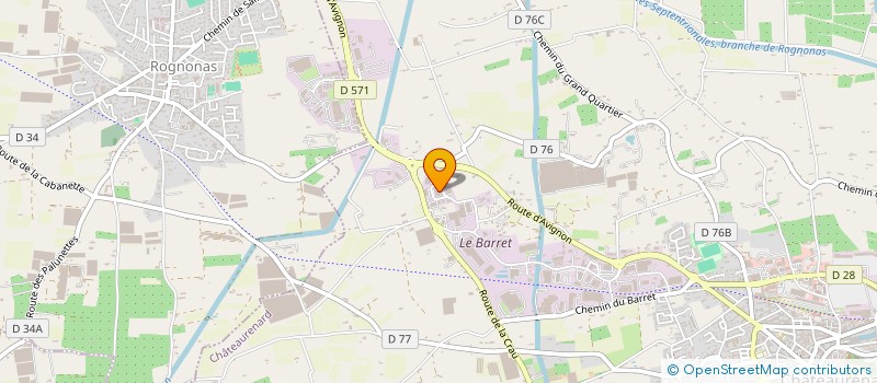 localisation de l'entreprise S-T-SERRE à CHATEAURENARD