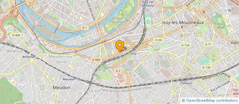 localisation de l'entreprise S.T.T LE TRANSPORTEUR QUI S'ADAPTE A VOS BESOINS à ISSY-LES-MOULINEAUX