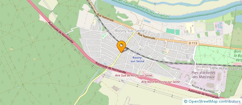 localisation de l'entreprise S T T M  ROSNY-SUR-SEINE