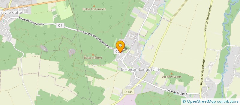 localisation de l'entreprise S.T.U. LOGISTIQUE  D'HUISON-LONGUEVILLE