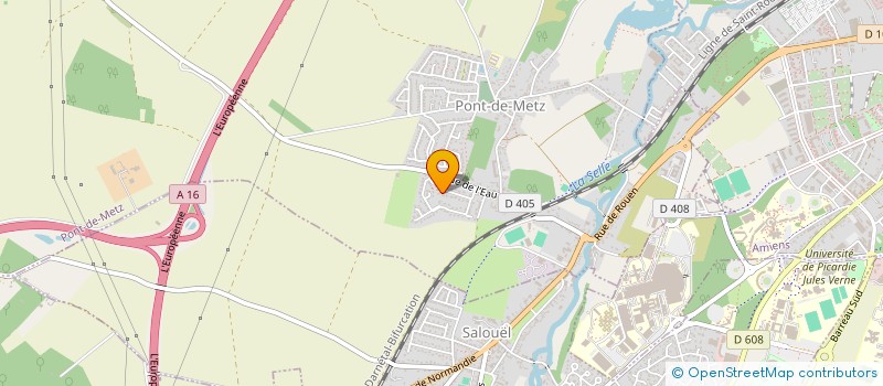 localisation de l'entreprise S.T.V.D IMMO  PONT-DE-METZ