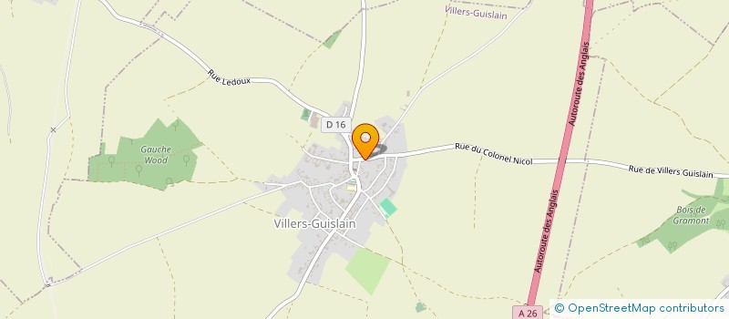 localisation de l'entreprise S T2 à VILLERS-GUISLAIN