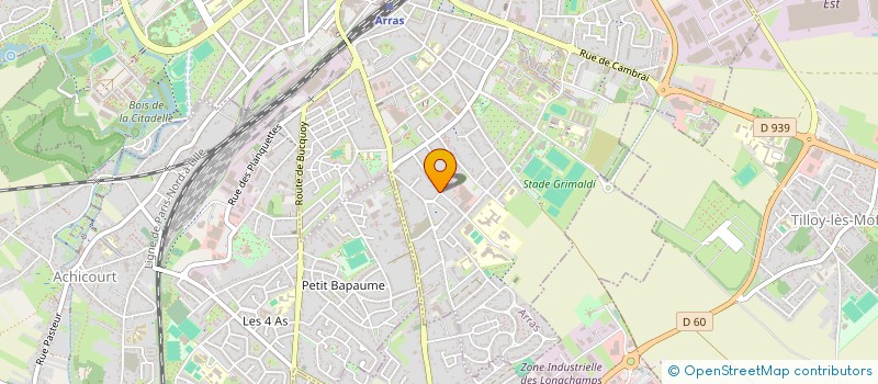 localisation de l'entreprise S'TARTES & GO à ARRAS