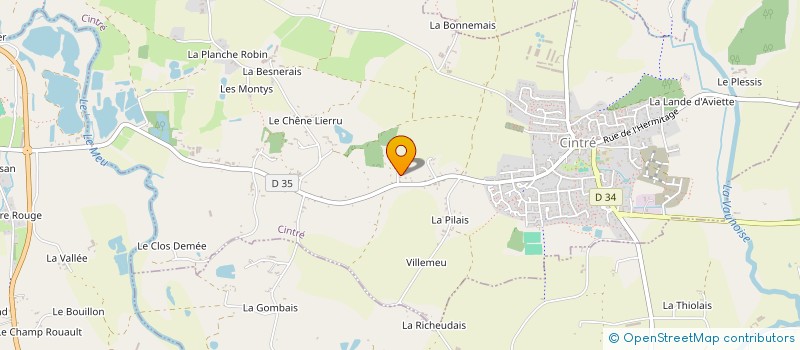 localisation de l'entreprise S. TEAM  CINTRE