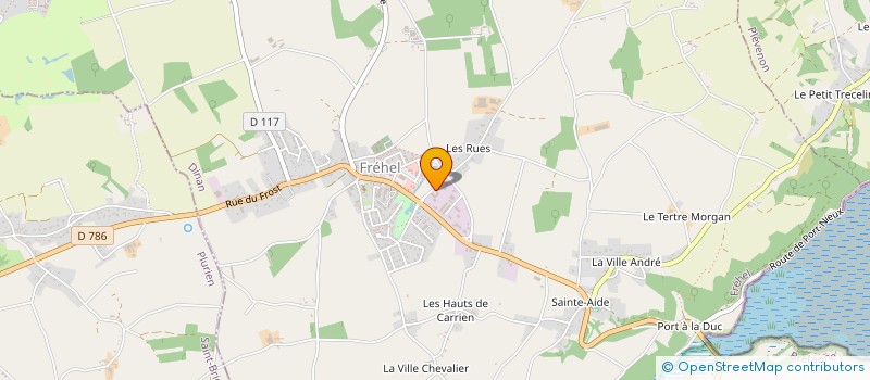 localisation de l'entreprise S'TEAM TPE à FREHEL