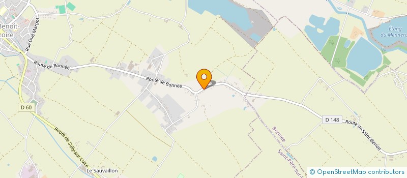 localisation de l'entreprise S'TEL SERVICES à SAINT-BENOIT-SUR-LOIRE
