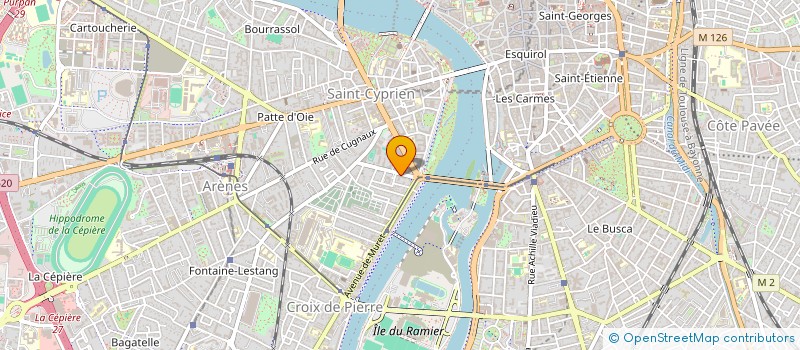 localisation de l'entreprise S'TORIA à TOULOUSE