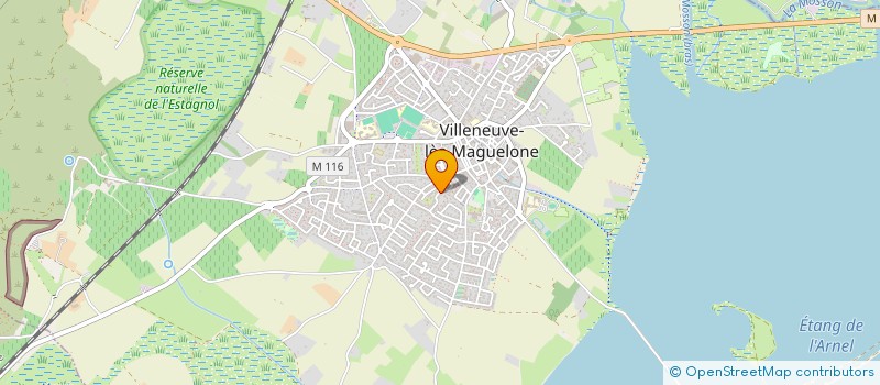 localisation de l'entreprise S-TRAINER  VILLENEUVE-LES-MAGUELONE