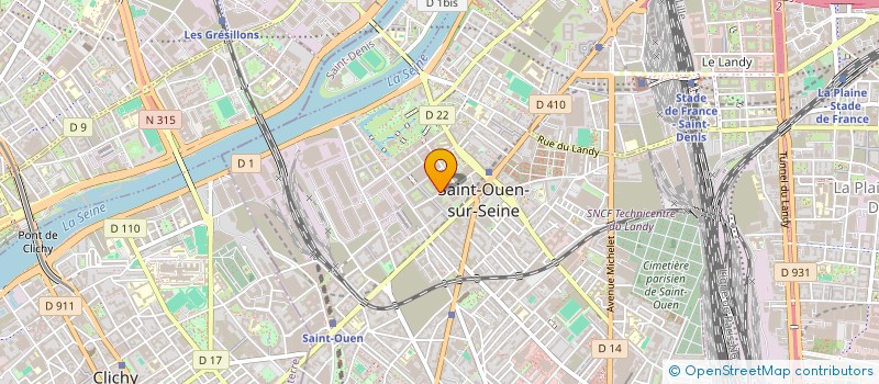 localisation de l'entreprise S?UL  SAINT-OUEN-SUR-SEINE