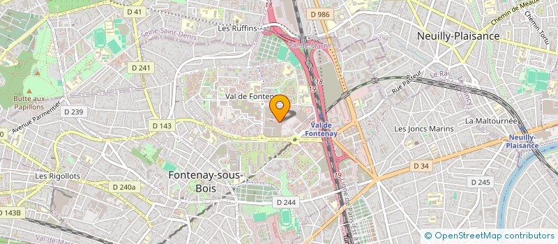 localisation de l'entreprise S'UNIR POUR EXISTER à FONTENAY-SOUS-BOIS