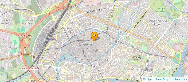 localisation de l'entreprise S.V.A.D. à STRASBOURG