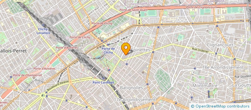 localisation de l'entreprise S.V.B. à PARIS