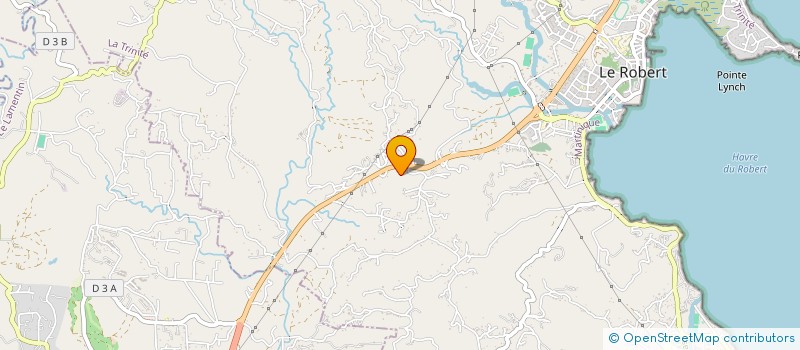 localisation de l'entreprise S.V.F  LE ROBERT