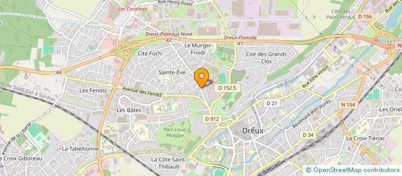 localisation de l'entreprise S.V. IMMOBILIER à CHERISY