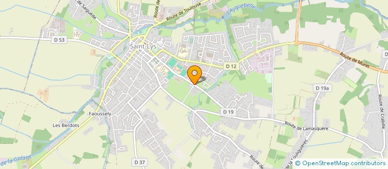 localisation de l'entreprise S.V.L  SAINT-LYS