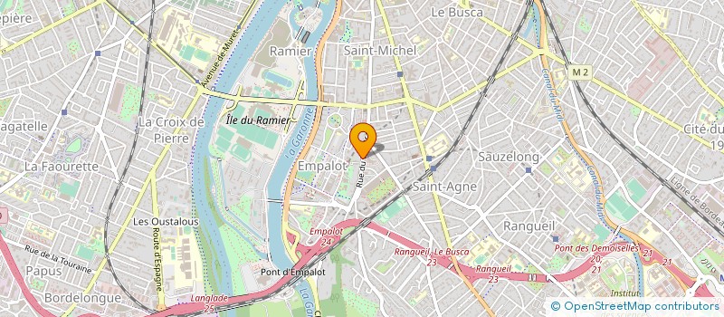 localisation de l'entreprise S.V.M.B à TOULOUSE