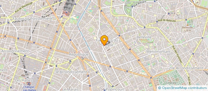 localisation de l'entreprise S.V.P ALIMENTATION  PARIS