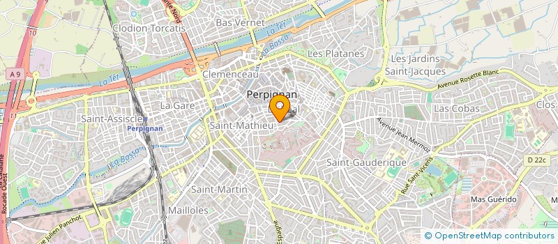 localisation de l'entreprise S.V.P. ALLAITEMENT à PERPIGNAN