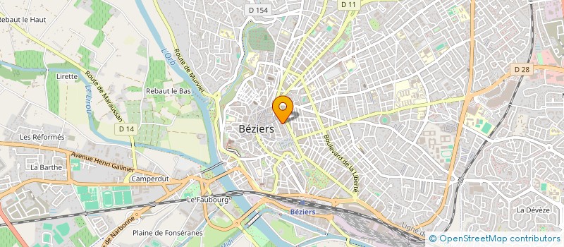 localisation de l'entreprise S V S à BEZIERS