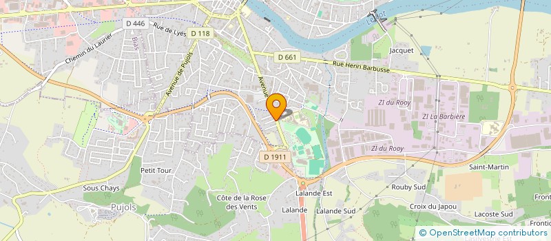 localisation de l'entreprise S-VOUS  VILLENEUVE-SUR-LOT