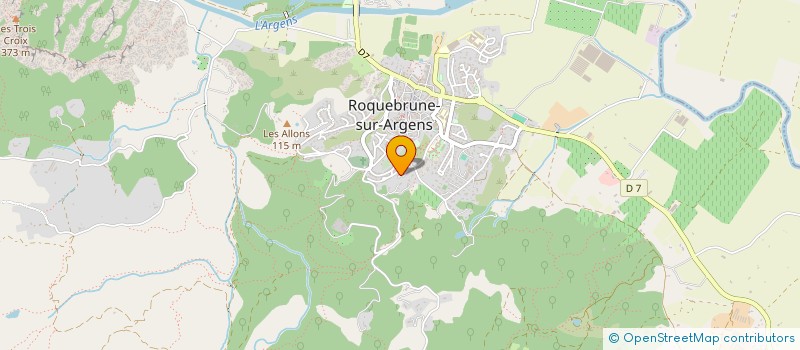 localisation de l'entreprise S&W  ROQUEBRUNE-SUR-ARGENS