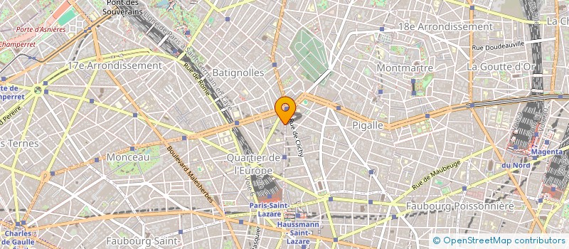 localisation de l'entreprise S.Y. AUDITION  PARIS