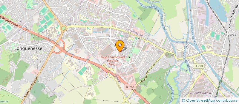 localisation de l'entreprise S.Y BUFFET  LONGUENESSE