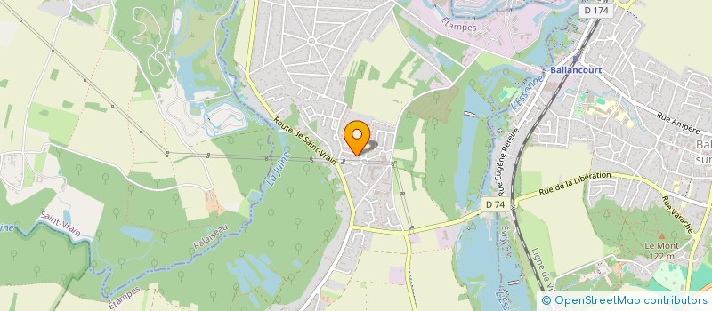 localisation de l'entreprise S.Y.C.  ITTEVILLE