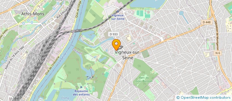 localisation de l'entreprise S Y J NETT PROPRETE à VIGNEUX-SUR-SEINE