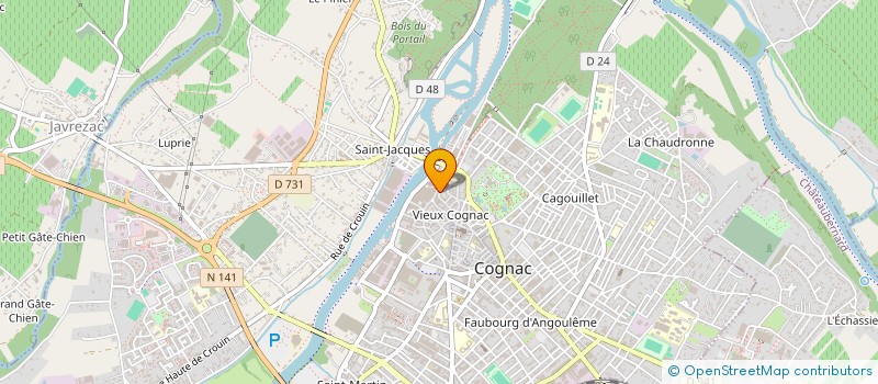 localisation de l'entreprise S&Y PARTNERS  BORDEAUX