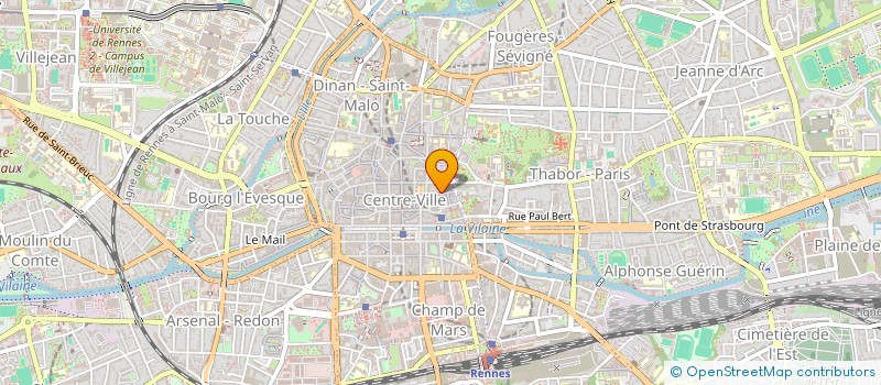 localisation de l'entreprise S.Y.R INVEST  RENNES